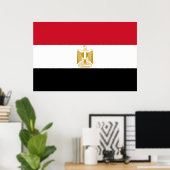 Flagge Ägyptens Poster (Heimbüro)