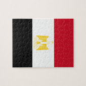 Flagge Ägyptens Puzzle (Horizontal)