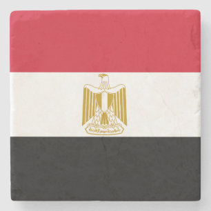 Flagge Ägyptens Steinuntersetzer