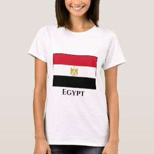 Flagge Ägyptens T-Shirt
