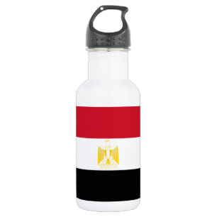 Flagge Ägyptens Trinkflasche