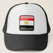 Flagge Ägyptens Truckerkappe (Vorderseite)