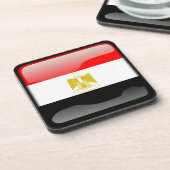 Flagge Ägyptens Untersetzer (Linke Seite)