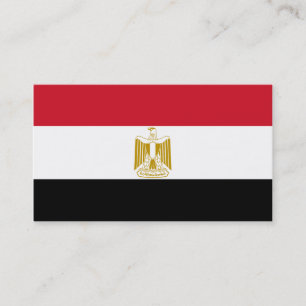 Flagge Ägyptens Visitenkarten Visitenkarte