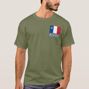Flagge Akadiens T-Shirt