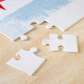 Flagge Al Capones Chicago Puzzle (Seite)