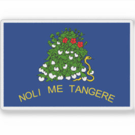 Flagge Alabamas (1861-1865) Aufkleber