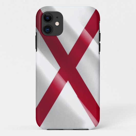 Flagge Alabamas - Case-Mate iPhone Hülle (Rückseite)