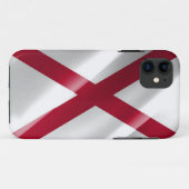Flagge Alabamas - Case-Mate iPhone Hülle (Rückseite (Horizontal))