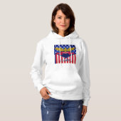 Flagge Alaska USA Hoodie (Vorne ganz)