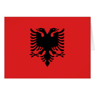 Flagge Albaniens