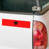 Flagge Albaniens Autoaufkleber (Auf Lkw)