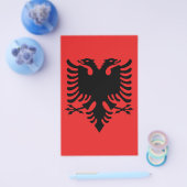 Flagge Albaniens Flyer (Einzeln)