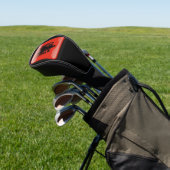 Flagge Albaniens Golf Headcover (In SItu)