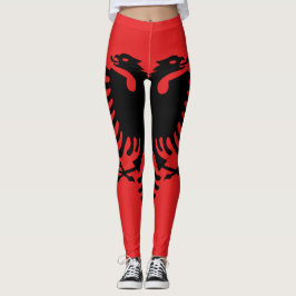 Flagge Albaniens Leggings