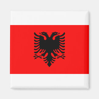 Flagge Albaniens Magnet
