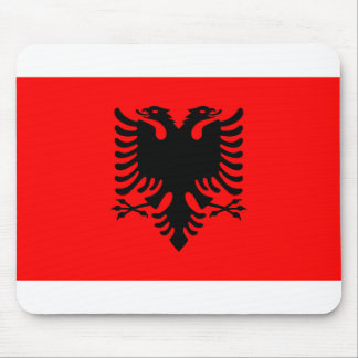Flagge Albaniens Mousepad