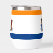 Flagge Albaniens, New York (Rechts)