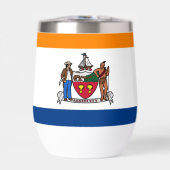 Flagge Albaniens, New York (Vorderseite)