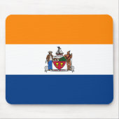 Flagge Albaniens, New York Mousepad (Vorne)