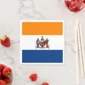 Flagge Albaniens, New York Serviette (Beispiel)