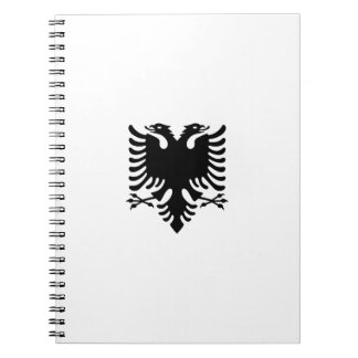 Flagge Albaniens Notizblock