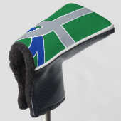 Flagge Albaniens, Oregon Golf Headcover (3/4 Vorderseite)