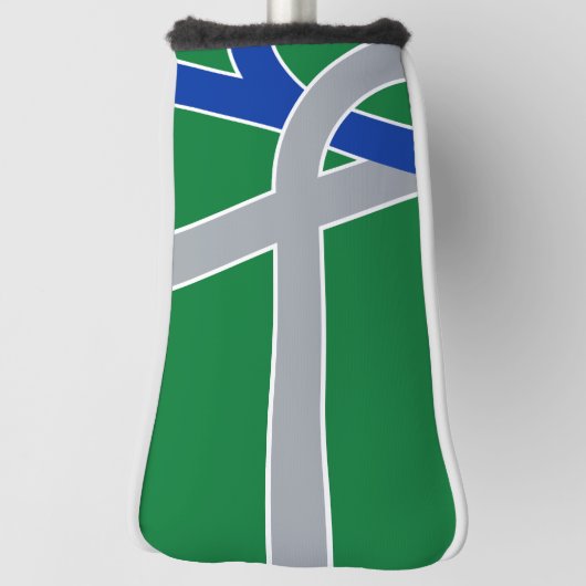 Flagge Albaniens, Oregon Golf Headcover (Rotieren 90)