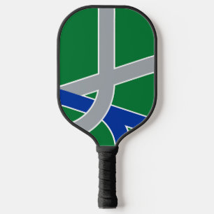 Flagge Albaniens, Oregon Pickleball Schläger