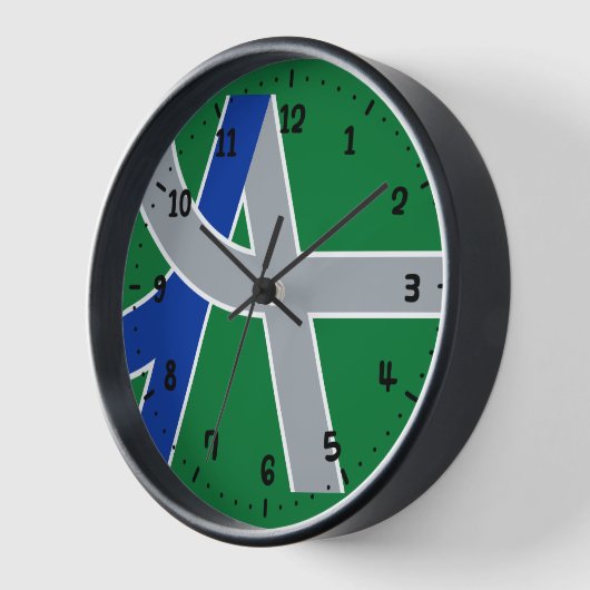 Flagge Albaniens, Oregon Uhr (Winkel)