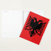 Flagge Albaniens Planer (Anzeige)