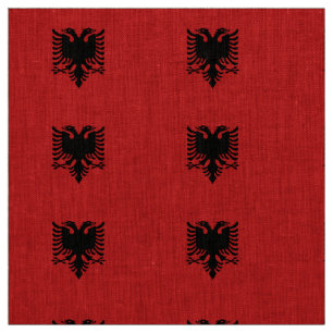 Flagge Albaniens Stoff