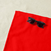 Flagge Albaniens Strandtuch (Beispiel)