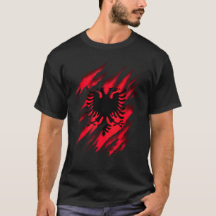 Flagge Albaniens T-Shirt
