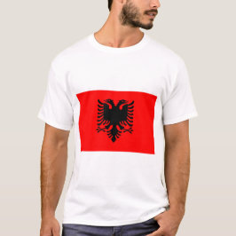 Flagge Albaniens T-Shirt