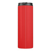 Flagge Albaniens Thermosbecher (Rückseite)