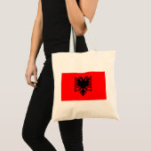 Flagge Albaniens Tragetasche (Vorderseite (Produkt))