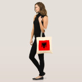 Flagge Albaniens Tragetasche (Vorderseite (Model))
