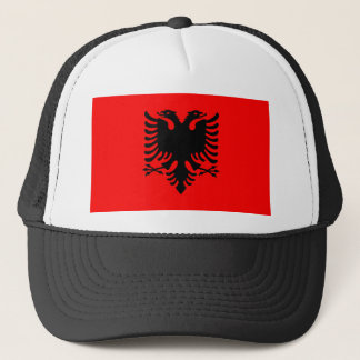 Flagge Albaniens Truckerkappe