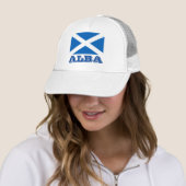 Flagge Albas Truckerkappe (Beispiel)
