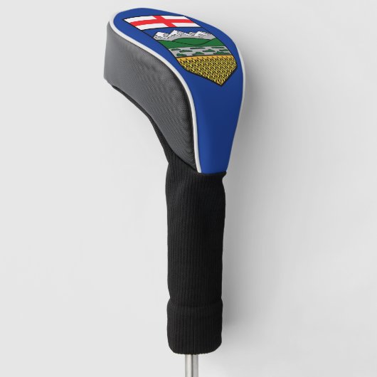 Flagge Alberta - KANADA Golf Headcover (angewinkelt)