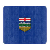 Flagge Albertas Schneidebrett (Vorderseite)