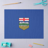 Flagge Albertas Seidenpapier (Basteln)