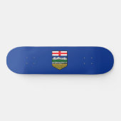 Flagge Albertas Skateboard (Horizontal)