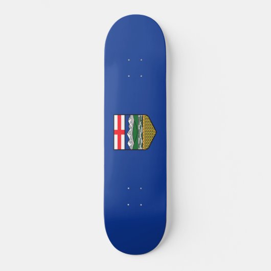 Flagge Albertas Skateboard (Vorderseite)