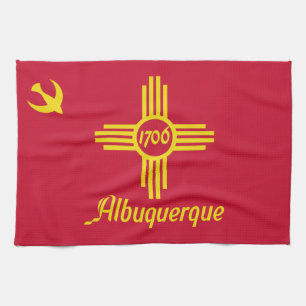 Flagge Albuquerque, New Mexico Küchentücher