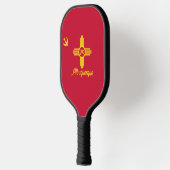 Flagge Albuquerque, New Mexico Pickleball Schläger (Links)