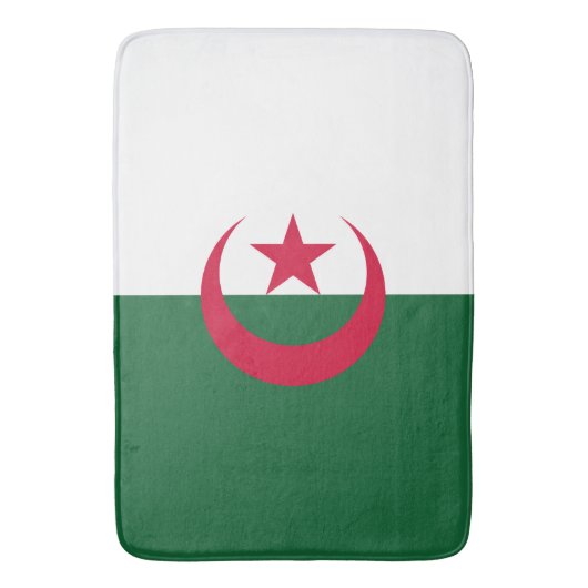 Flagge Algerien Badematte (Vorderseite Vertikal)