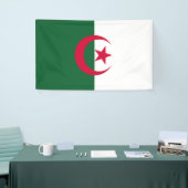Flagge Algerien Banner (Messeveranstaltung)