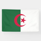 Flagge Algerien Banner (Horizontal)